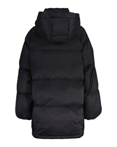 Mid Length Down Jacket - Black