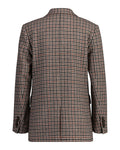 Reg Houndstooth Blazer - Soft Oat