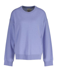 Superfine Lambswool C-Neck - Clear Sky