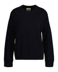 Superfine Lambswool C-Neck - Evening Blue