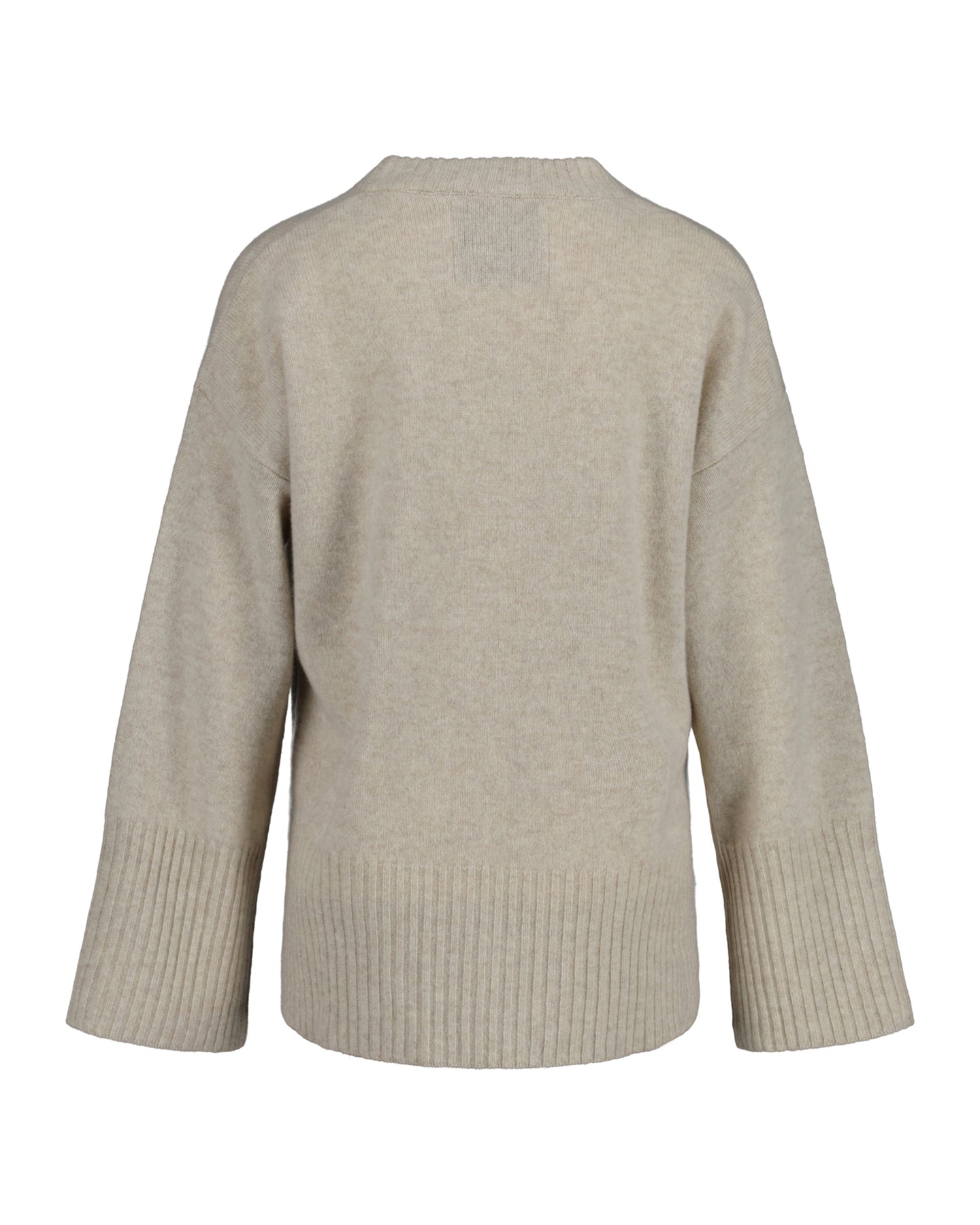 Lounge C-Neck Sweater - Soft Oat