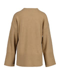 Lounge C-Neck Sweater - Dark Khaki