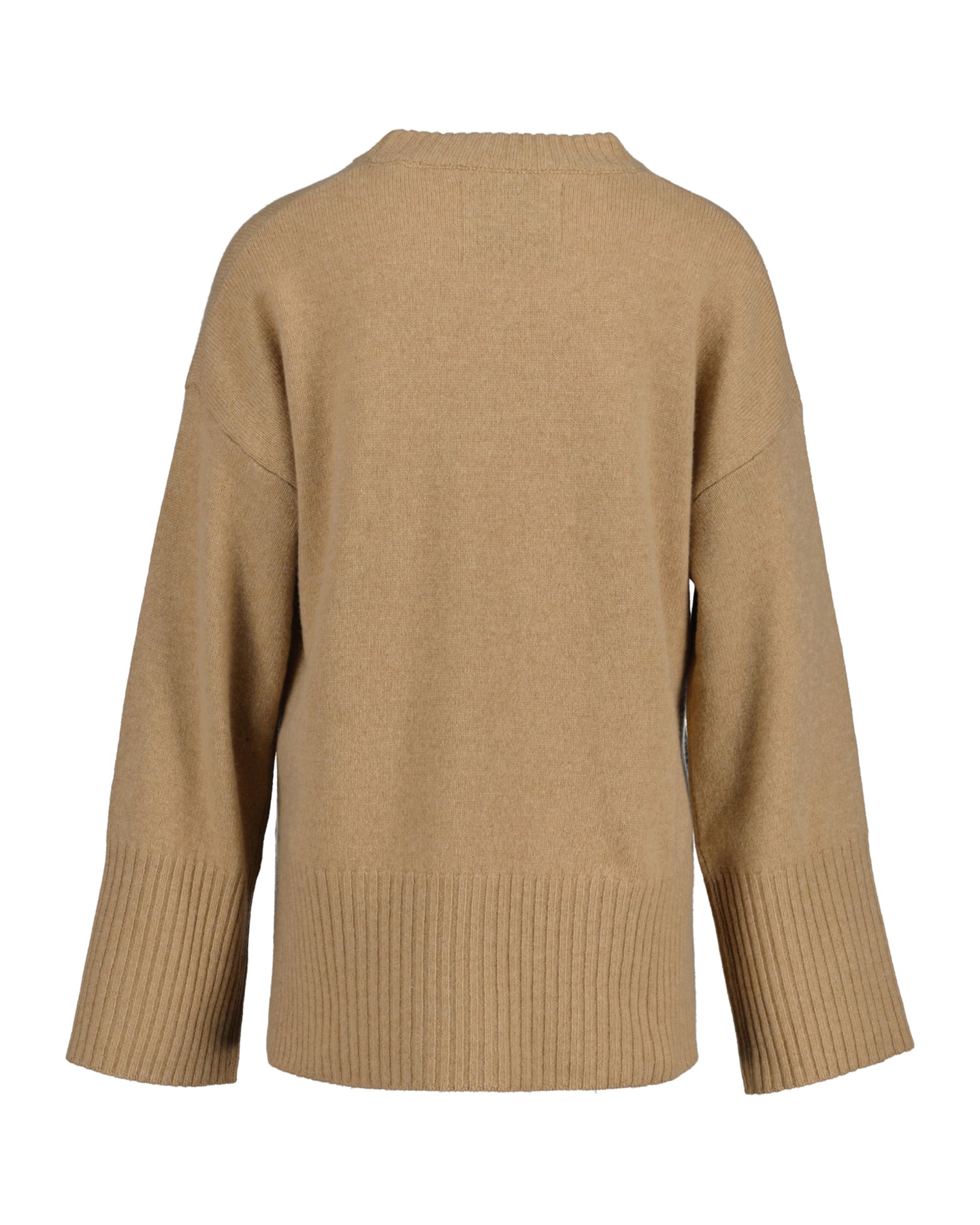 Lounge C-Neck Sweater - Dark Khaki