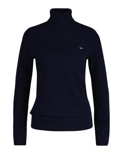 Extrafine Lambswool Rollneck - Evening Blue