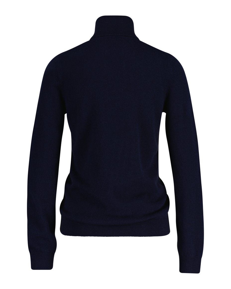 Extrafine Lambswool Rollneck - Evening Blue