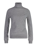 Extrafine Lambswool Rollneck - Grey Melange
