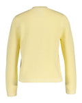 Cotton Knit Jacket - Vanilla Yellow