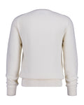 Micro Cotton Texture C-Neck - Cream