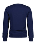 Ctn/Wo V-Neck - Marine Melange