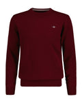 Superfine Lambswool C-Neck - Plumped Red