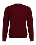 Superfine Lambswool C-Neck - Plumped Red