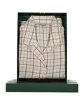 GANT Flanellpyjamas Set Presentask - Cream