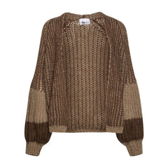 Liana Knit Cardigan - Brown/Camel