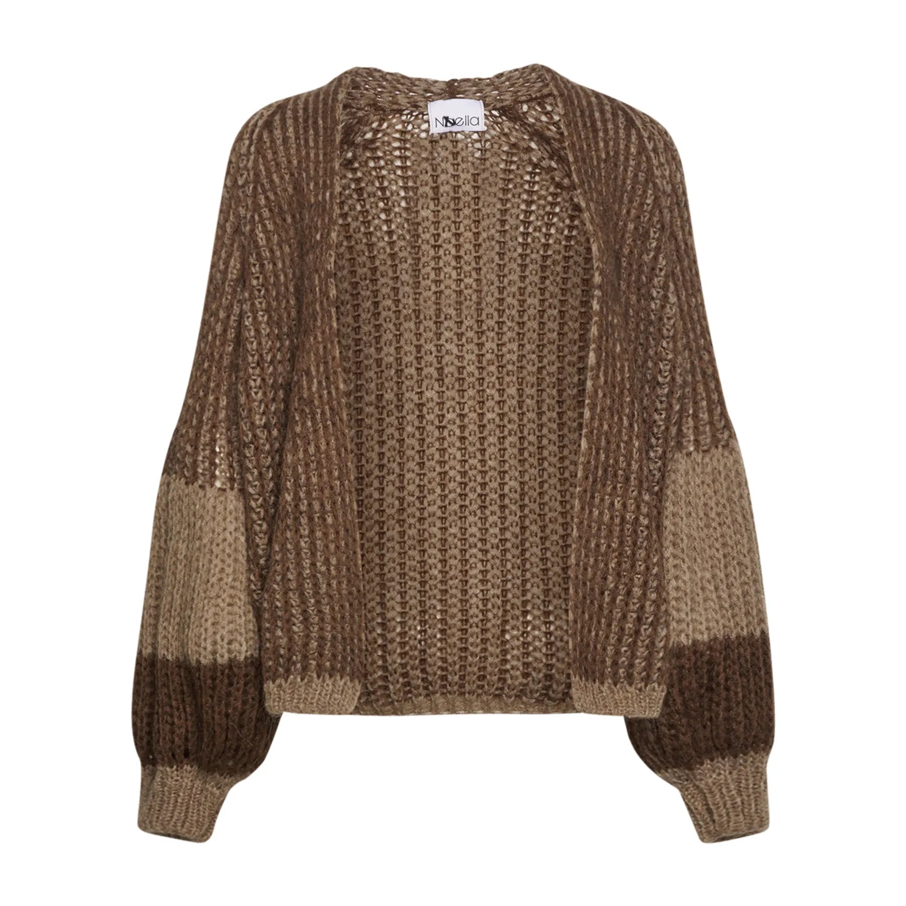 Liana Knit Cardigan - Brown/Camel