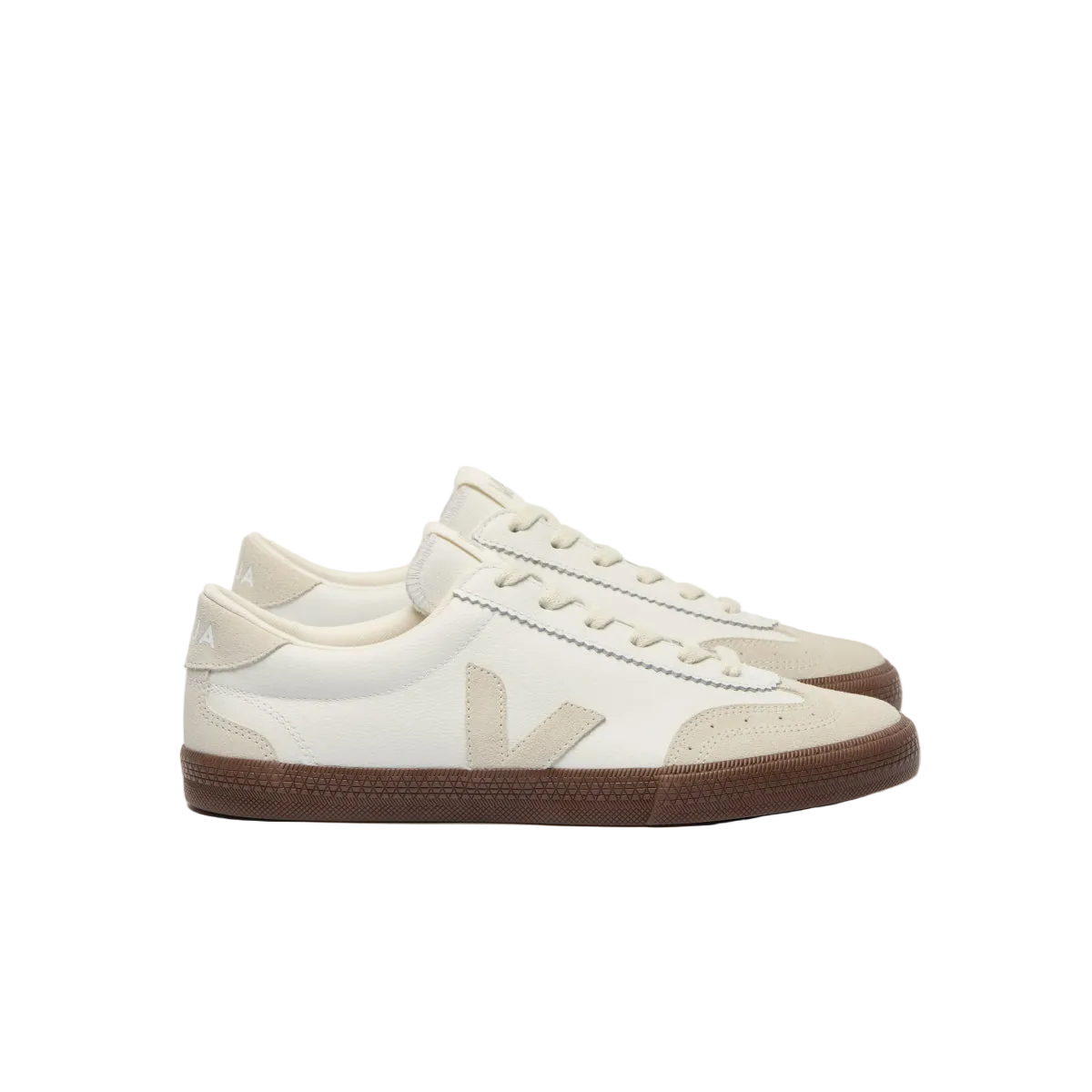 Volley O.T. Leather - White Natural Bark