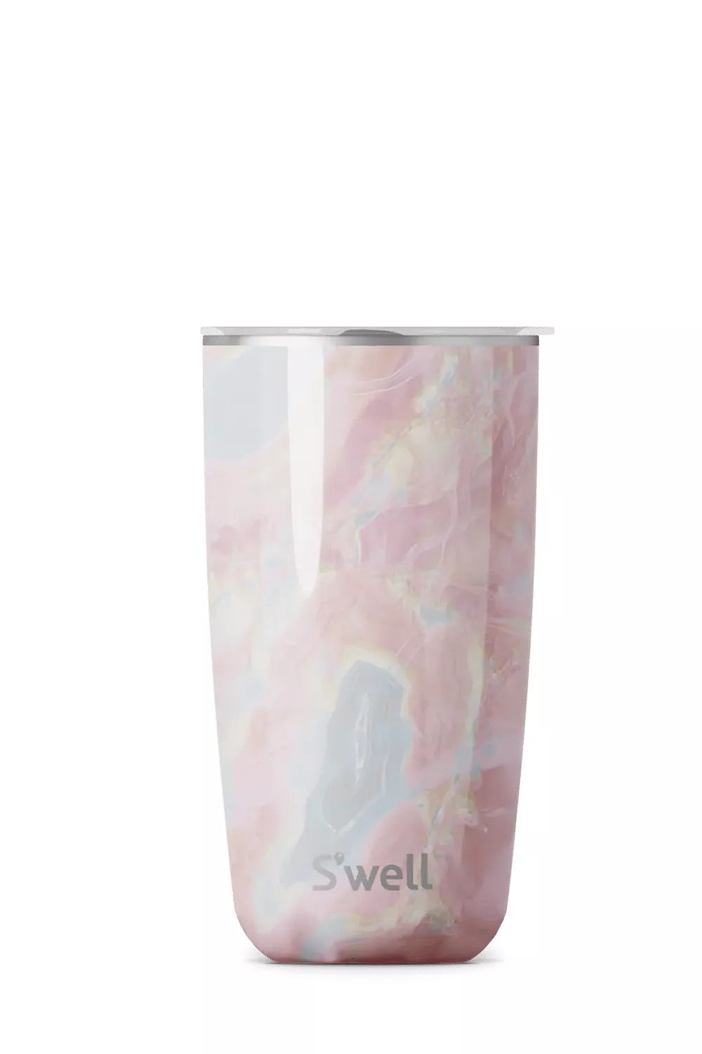 Termomugg med lock - Geode Rose