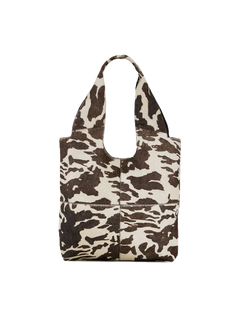 Texas Leather Demi Bag - Hot Fudge Brown