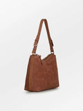 Suede Ginni Medi Bag - Brown Tortoise Shell