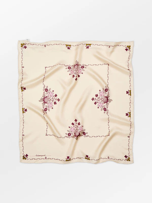 Brodaria Sia Scarf - Birch White