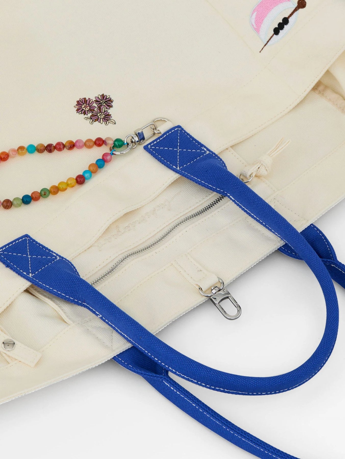 Patch Canvas Camila Bag - Amparo Blue