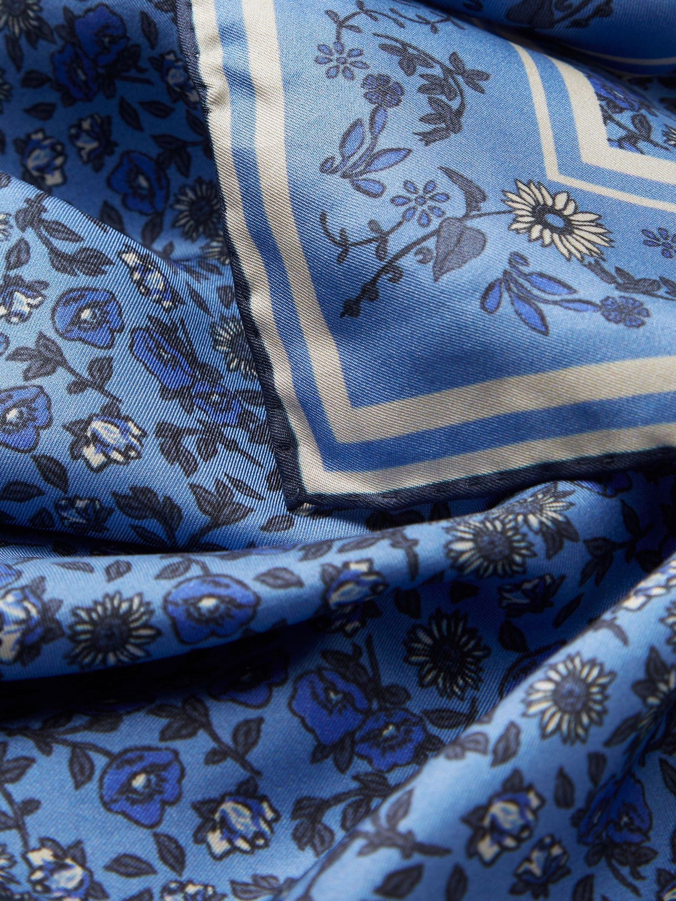 Florisima Sia Scarf - Provence Blue