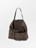 Suede Eden Bag - Hot Fudge Brown