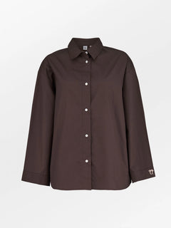 Aura Pyjamas Set - Hot Fudge Brown