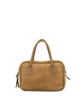 Suede Bree Bag - Almond Brown