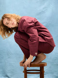 Aura Pyjamas Set - Burgundy
