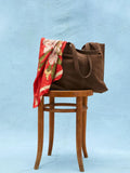 Magna Flower Sia Scarf - Adrenaline Red