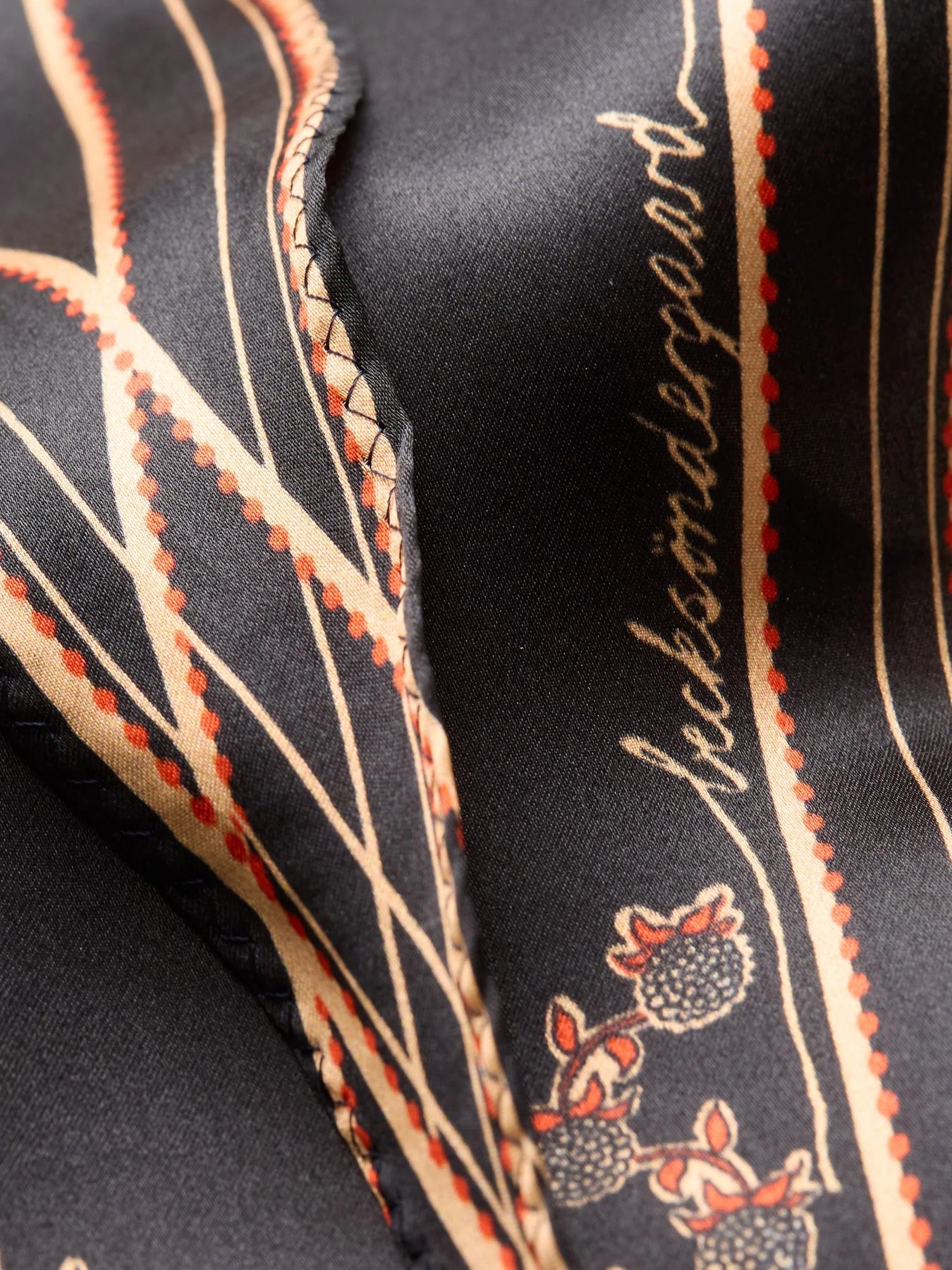 Brombeere Diamond Scarf - Svart