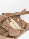 Suede Demi Bag - Brun