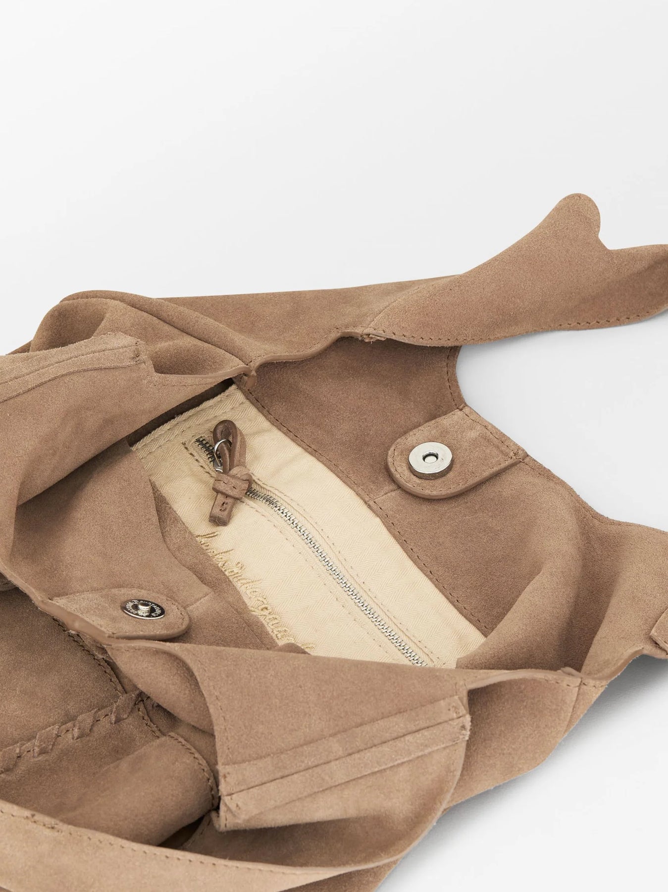 Suede Demi Bag - Brun