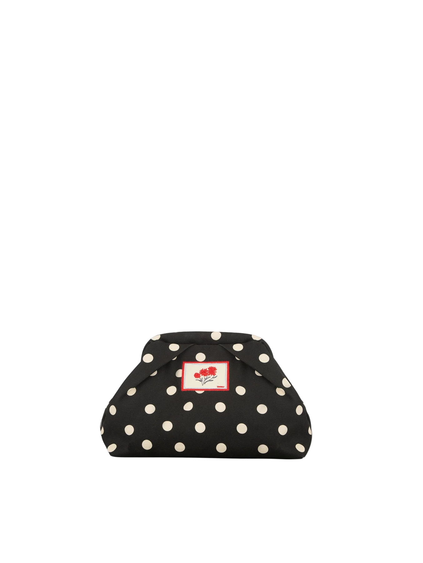 Polka Canvas Bonita Bag - Svart
