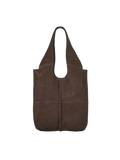 Suede Demi Bag - Hot Fudge Brown