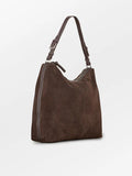 Suede Ginni Large Bag - Chocolate Torte