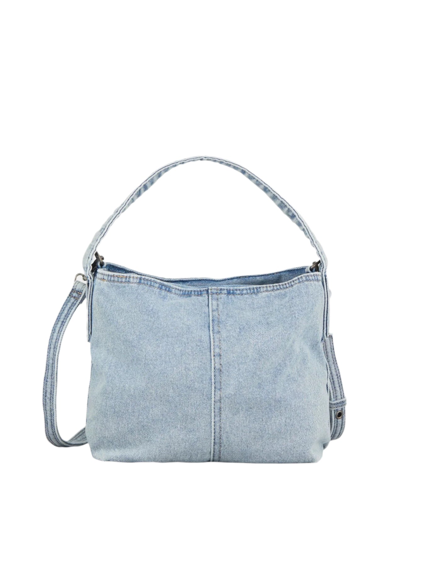 Washed Denima Fraya Small Bag - Denim