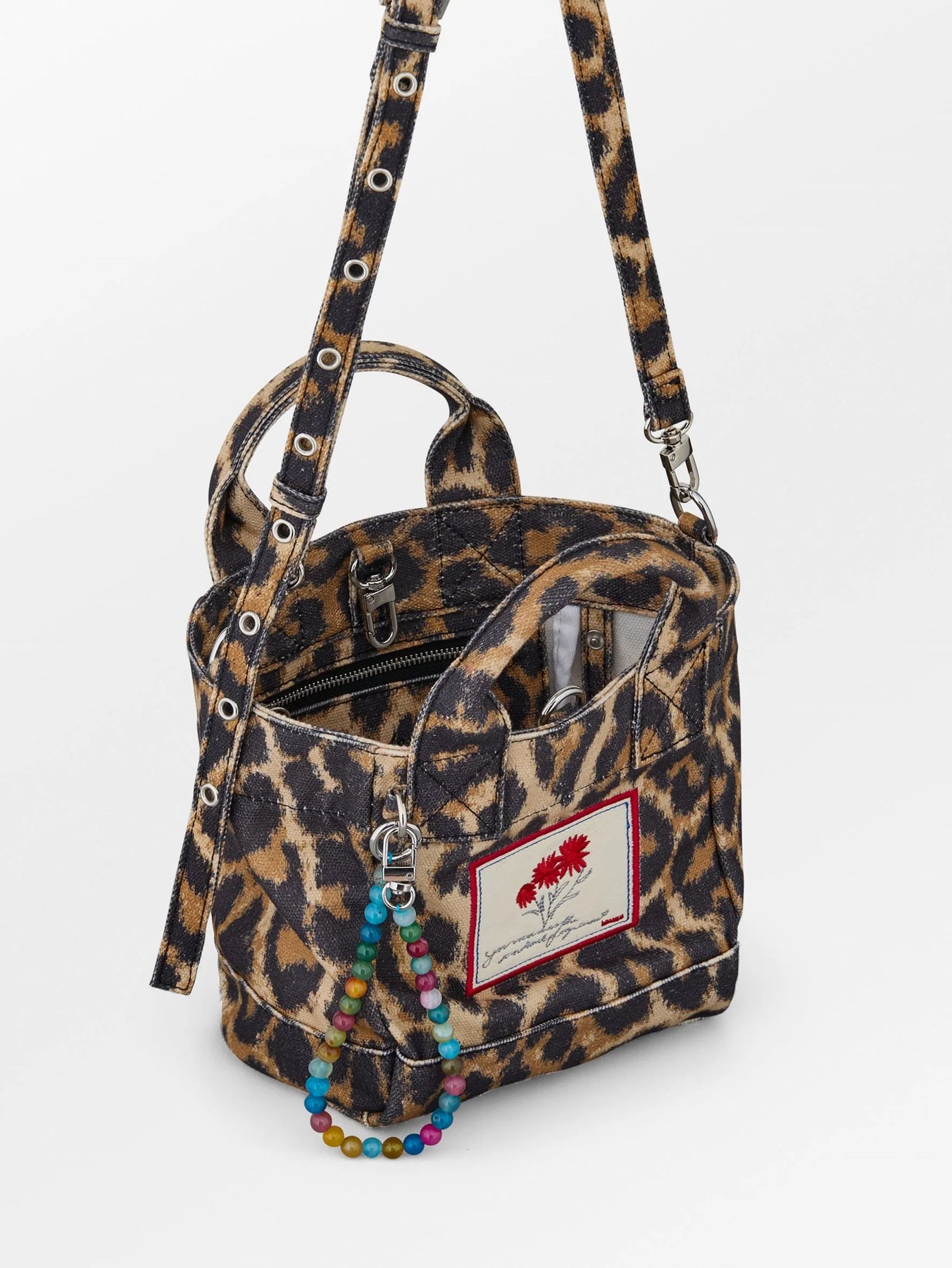 Leopa Canvas Gabby Bag - Svart