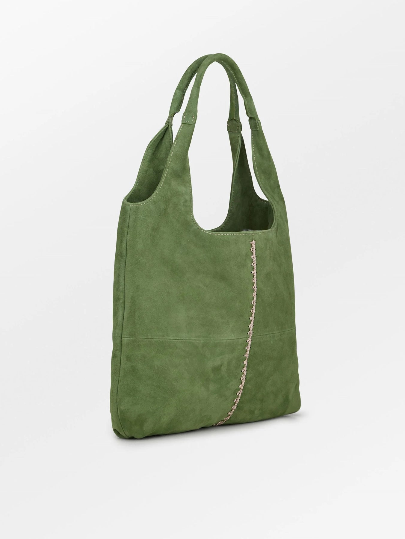 Suede Clea Crochet Bag - Grön
