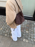 Suede Giana Bag - Hot Fudge Brown