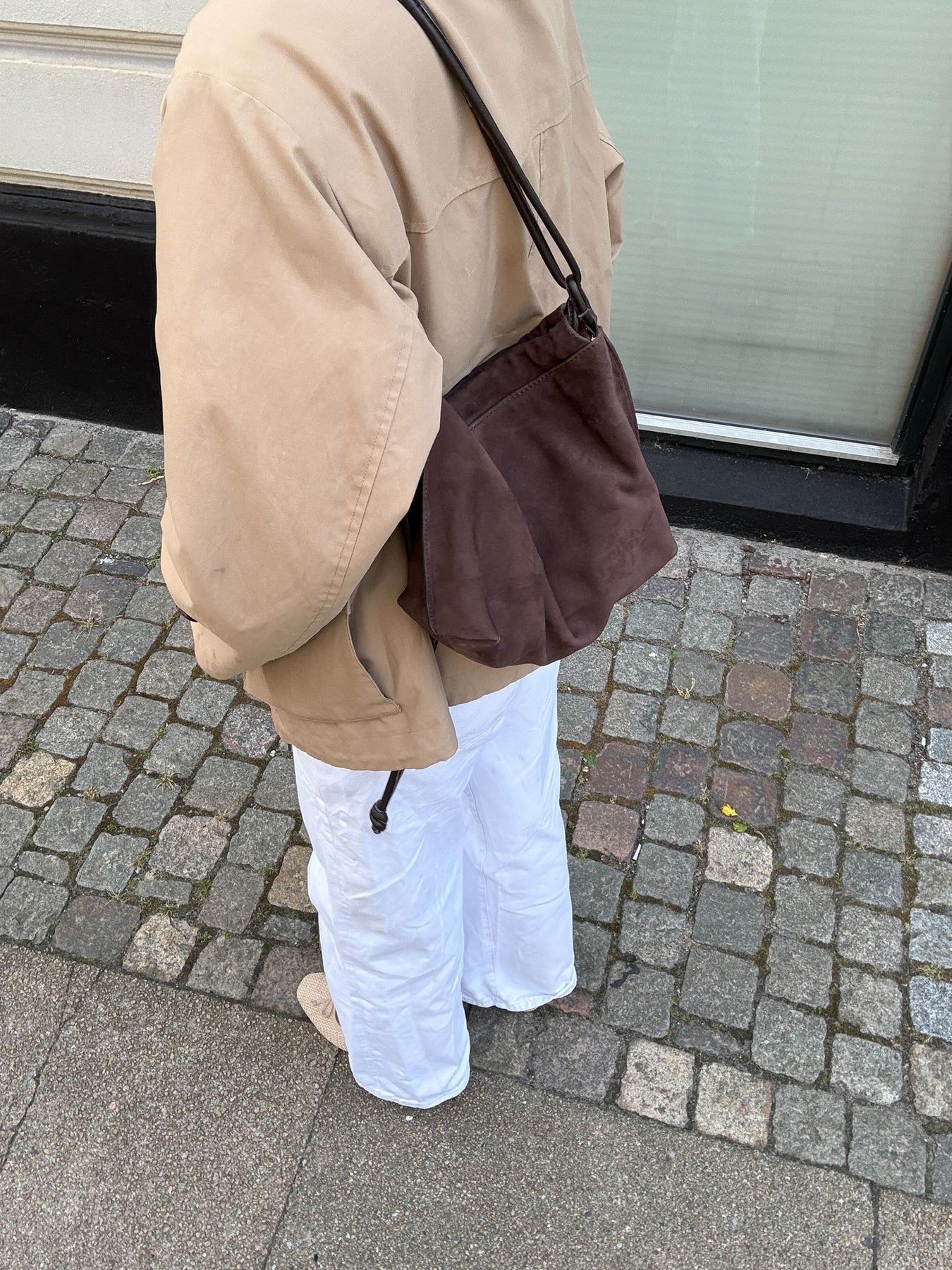 Suede Giana Bag - Hot Fudge Brown