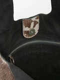 Texas Leather Demi Bag - Hot Fudge Brown