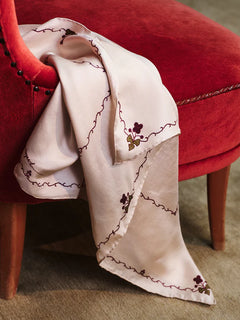 Brodaria Sia Scarf - Birch White