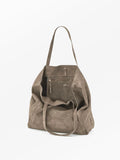 Suede Eden Bag - Adobe