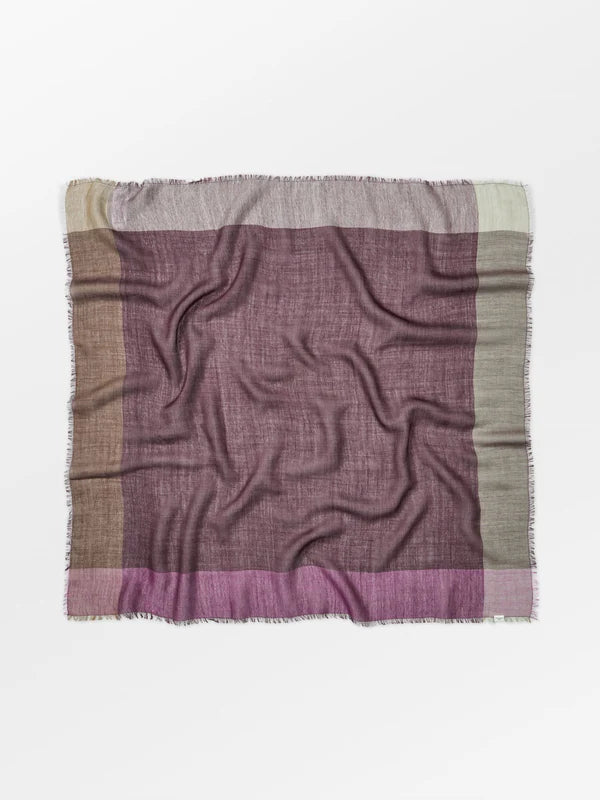 Ekko Wica Big Scarf - Fig Red