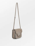 Suede Veg Iris Braid Bag - Porpoise Gray
