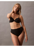 Sculpted Firm Mesh Thong - Svart