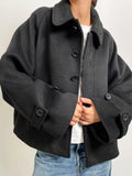 Gia Wool Jacket - Black