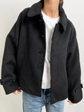 Gia Wool Jacket - Black