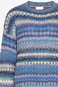 Gio Knit Sweater - Sky Mix